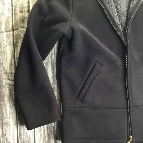 Lauren Ralph Lauren Women Leather Coat Small